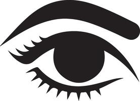 Elegant Eye Logo Art for Design vector