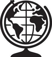 Beautiful Earth Globe Art Design vector