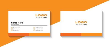 Business Card Design, Creative Design vector