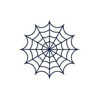 Spider web icon on white background vector