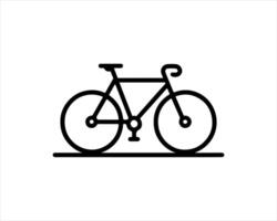 Bicycle icon illustration isolated on white background vector