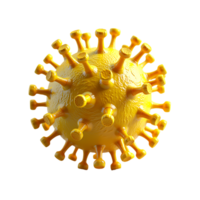 3D rendering of lymphocytes, illustrating a biomedical concept. png