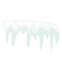 Dripping snowcap ice png