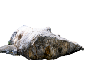 Rocky stones with rough texture surface isolated backgrounds. Broken Edge of a Chunk of Rock Sea Group of Cliff Rock natural stone with rough texture. Rock formations, and coastal textures. png