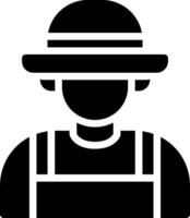 Farmer icon illustration vector