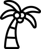 Palm tree clip art vector