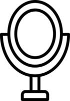 A microphone icon on a white background vector