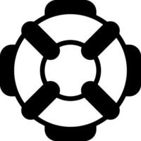 Life preserver icon vector