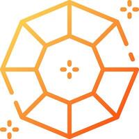 A logo for a company that makes a hexagonal shaped product vector