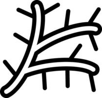A black and white drawing of a tree vector