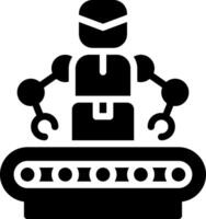 Robot illustration design vector