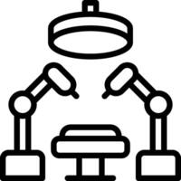 A robot is holding a light bulb in its hand vector