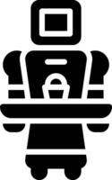 Robot icon illustration vector