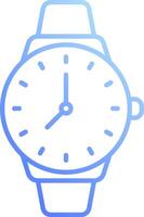 A watch icon on a white background vector