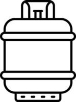 Gasoline canister icon vector