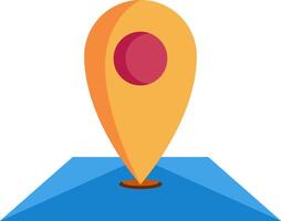 Map pin icon vector