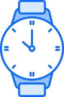 A watch icon on a white background vector