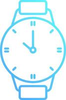 A watch icon on a white background vector
