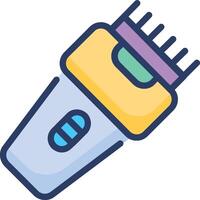 A hair clipper icon on a white background vector