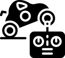 A remote control car and a car with a remote control vector
