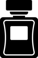 A perfume bottle icon on a white background vector