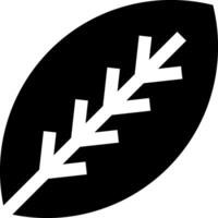 A black and white image of a leaf with a arrow vector