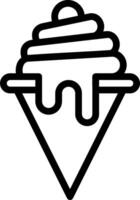 Ice cream icon vector
