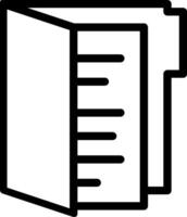 File folder icon vector