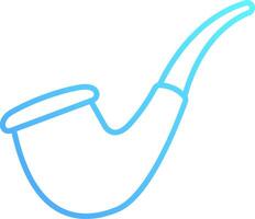 A pipe icon on a white background vector