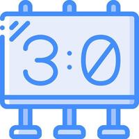 A blue sign with the words 30 minutes on it vector