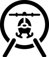Helicopter illustration design vector