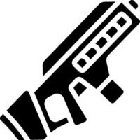A gun icon on a white background vector
