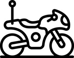 Motorcycle icon illustration vector