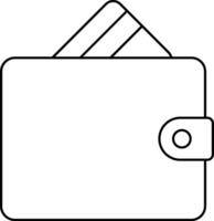 Wallet illustration design vector