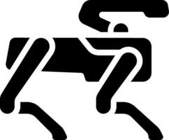 A black and white silhouette of a man running vector