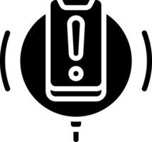 A black and white icon of a computer mouse vector