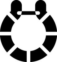 Life preserver icon vector