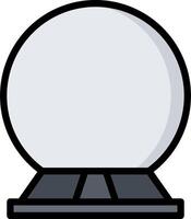 Snow globe icon illustration vector