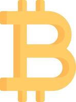 Bitcoin illustration design vector