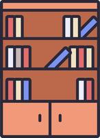Library icon illustration vector