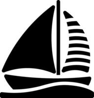 Sailboat illustration design vector