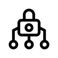 access icon. line icon for your website, mobile, presentation, and logo design. vector