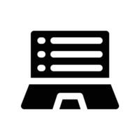 work order icon. glyph icon for your website, mobile, presentation, and logo design. vector