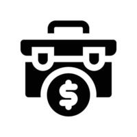 business icon. glyph icon for your website, mobile, presentation, and logo design. vector