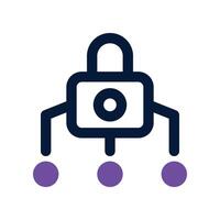 access icon. dual tone icon for your website, mobile, presentation, and logo design. vector