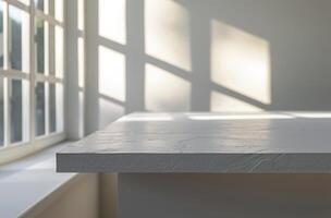 White Block in Sunlight photo