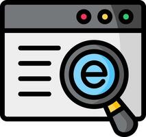 Search engine icon vector