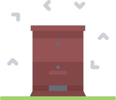 Beekeeping illustration design vector