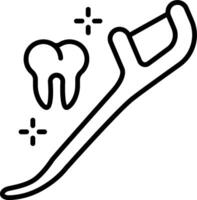 A toothbrush and toothpaste icon on a white background vector