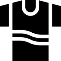 A black and white t - shirt with a wave pattern vector